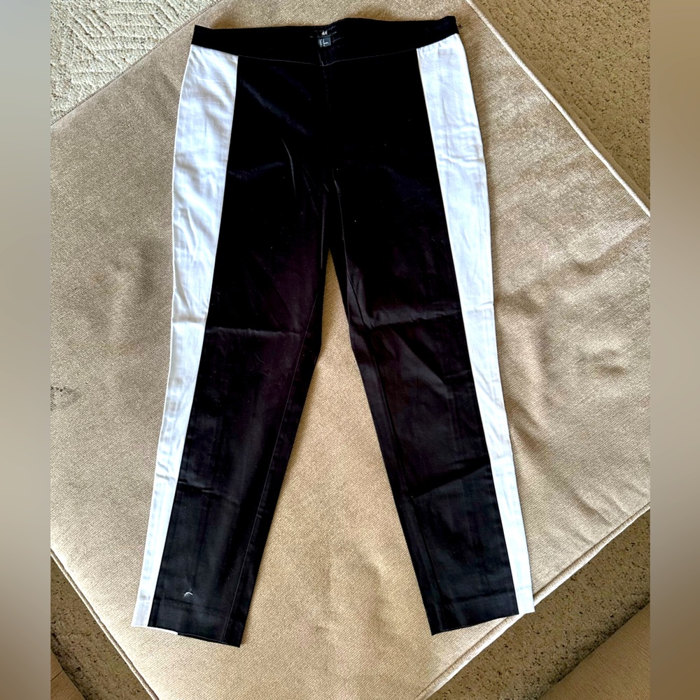 H&M Elegant Black Trousers